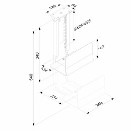 Uchwyt Neomounts CPU-D200BLACK