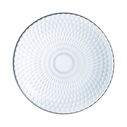 Płaski Talerz Luminarc Pampille Clear Przezroczysty Szkło 25 cm (24 Sztuk)