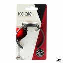 Termometr do wina Koala Bodega Zegarek Czarny Plastikowy 7,5 x 7,5 cm (Pack 12x)