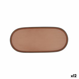 Tacka do przekąsek Bidasoa Gio Brązowy Plastikowy 28 x 12 cm (12 Sztuk)