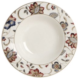 Talerz głęboki Queen´s By Churchill Jacobean Kwiecisty Ceramika Porcelánové nádoby 22,8 cm (6 Sztuk)