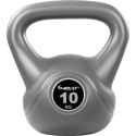 Hantle Kettlebell szare - 10 kg