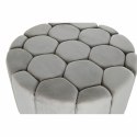 Ergonomiczny DKD Home Decor Beżowy Poliester Drewno MDF (86 x 86 x 48 cm)