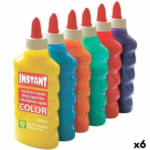 Klej żelowy Playcolor Instant Wielokolorowy 6 Części 180 ml