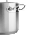 Garnek średni Kitchen Line z pokrywką 1,7 l śr. 160 x 95 h - Hendi 836101