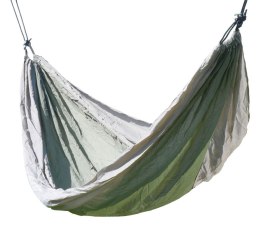 Hamak NYLON 275x137 cm zielono-brązowy