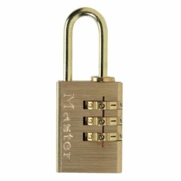 Zamek szyfrowy Master Lock Mosiądz 3 cyfry