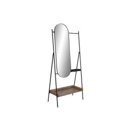 Odbiornik Home ESPRIT Czarny Naturalny Metal Jodła 80 x 41 x 183 cm