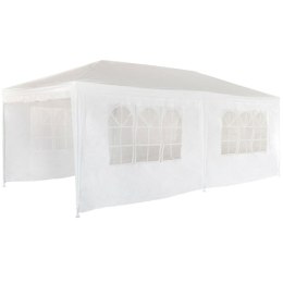 Gazebo Aktive 300 x 260 x 600 cm Metal Poliester Biały