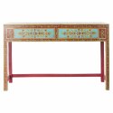 Console DKD Home Decor Wielokolorowy Akryl Drewno Drewno mango Lustro 117 x 40 x 76 cm