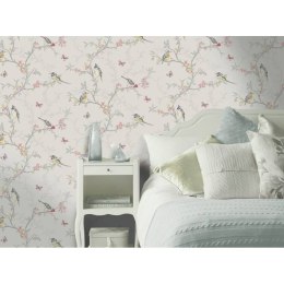 DUTCH WALLCOVERINGS Tapeta Phoebe, liliowa