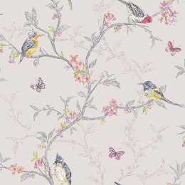 DUTCH WALLCOVERINGS Tapeta Phoebe, liliowa