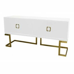 Kredens DKD Home Decor Biały Metal Topola (178 x 50 x 90 cm)