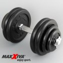 MAXXIVA Jednoręczna sztanga żeliwna, 30 kg