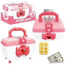 Makeup bag piggy bank