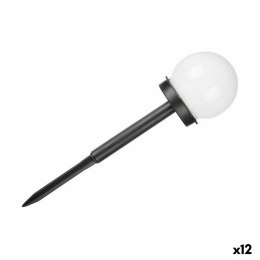 Balisa Ibergarden 10 CM BALL Biały Czarny Plastikowy 10 x 34,5 x 10 cm Lopta Ładowanie energią słoneczną (12 Sztuk)