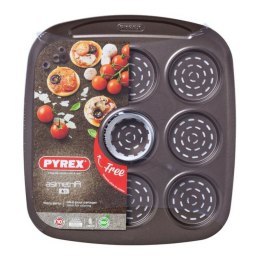 Blacha do piekarnika Pizza Mini Pyrex Asimetria stal ocynkowana (9 Przegródki) (16 x 16 cm)