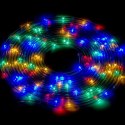 Słoneczne świetlny wąż - 100 LED, kolorowy