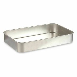 Forma do pieczenia Srebrzysty Aluminium 41 x 6,5 x 26 cm (12 Sztuk)