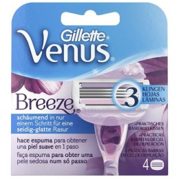 Wymienne Ostrze do Golarki Gillette Venus Breeze 4 Sztuk