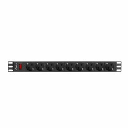 Przedłużacz 9 Wejść z Przełącznikiem Lanberg PDU-09F-0300-BK (3 m)