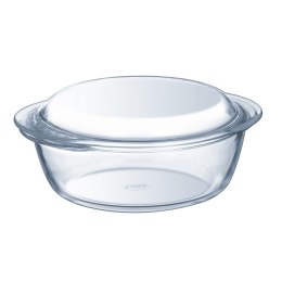 Garnek z Pokrywką Pyrex Essentials Przezroczysty 2,1 L (3 Sztuk)