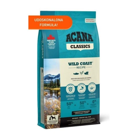 Karma Acana Classics Wild Coast Dorosły Łosoś Ryba 14,5 kg