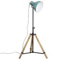 Lampa stojąca, 25 W, postarzany niebieski, 75x75x90-150 cm, E27