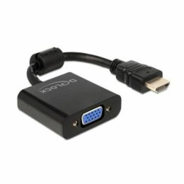 Adapter HDMI do VGA DELOCK 65512 Czarny