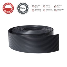 Taśma ogrodzeniowa 52mb Thermoplast® CLASSIC LINE 9,5cm GRAFIT