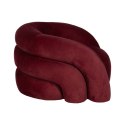 Fotel Bordeaux Drewno Foam 100 x 84 x 58 cm