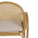 Fotel Naturalny Rattan 63,5 x 58 x 77 cm