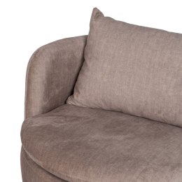 Fotel Taupe Drewno Żelazo 84 x 74 x 66 cm