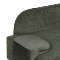 Sofa Kolor Zielony Drewno Foam 222 x 92 x 70 cm