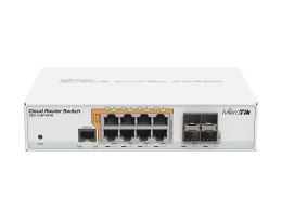 NET ROUTER/SWITCH 8PORT 1000M/4SFP CRS112-8P-4S-IN MIKROTIK