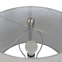 Lampa stołowa Szary Metal Ceramika 60 W 220-240 V 38 x 38 x 73 cm