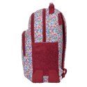 Plecak szkolny Nait Nait Flowers Bordeaux 32 x 42 x 15 cm