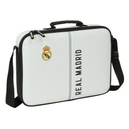 Torba szkolna Real Madrid C.F. Biały Szary 38 x 28 x 6 cm