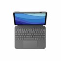 Pokrowiec na iPada + Klawiatura Logitech iPad Pro 11 | iPad Pro 2020 11 Szary Qwerty Hiszpańska QWERTY