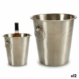 Pojemnik na lód Kinvara 2060MAT Srebrzysty Stal nierdzewna 4,5 L 22 x 21 x 22 cm (12 Sztuk)