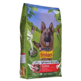 Karma Purina Friskies Active Dorosły Wołowina 10 kg