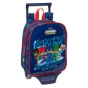 Torba szkolna z kółkami PJ Masks Ready Granatowy 22 x 27 x 10 cm