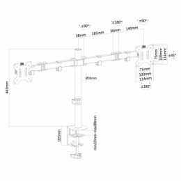 Uchwyt Stołowy do Monitora Neomounts FPMA-D550DBLACK