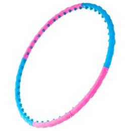 MAXXIVA Obręcz do masażu Hula Hoop, 100 cm, niebiesko-różowa