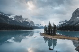 Obraz Na Płótnie Jezioro Maligne, Kanada