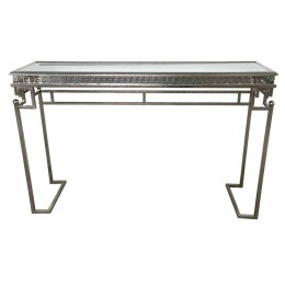 Console DKD Home Decor Srebrzysty Metal Lustro Drewno MDF 117 x 31 x 75 cm