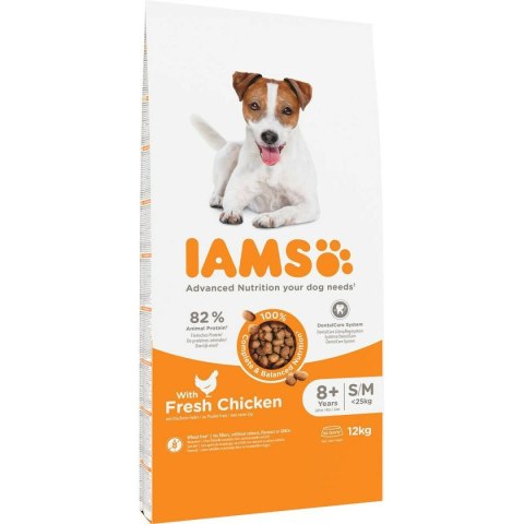 Karma IAMS Vitality Senior Small & Medium kurczak 12 kg