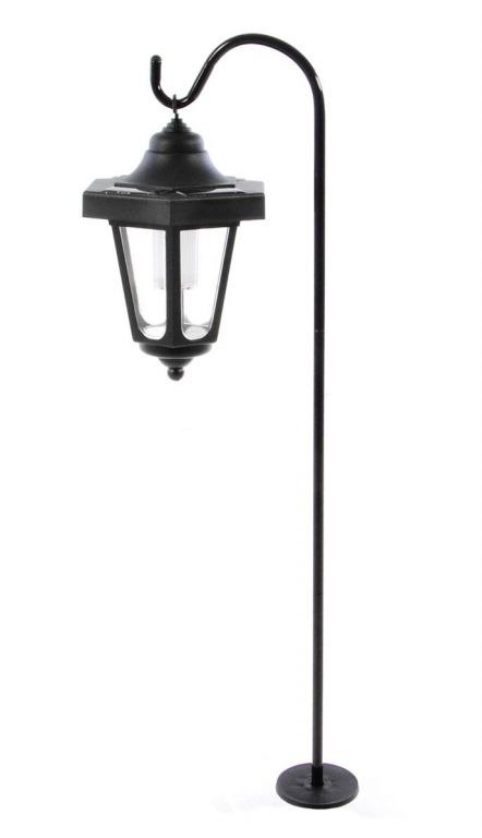 Lampa solarna dekoracyjna ogrodowa, mini latarnia LED