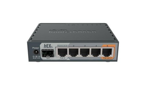 NET ROUTER 10/100/1000M 5PORT/HEX S RB760IGS MIKROTIK