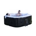 Inflatable Spa Sunspa Kwadratowy Czarny 6 ludzie (185 x 185 x 65 cm)